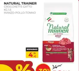 Arcaplanet Natural Trainer crocchette gatto offerta