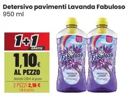 Coop Master Alleanza 3.0 Detersivo pavimenti Lavanda Fabuloso offerta