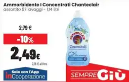 Coop Master Alleanza 3.0 Ammorbidente I Concentrati Chanteclair offerta