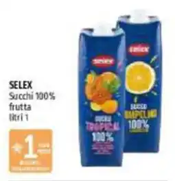 Emi Market Selex succhi 100% frutta offerta