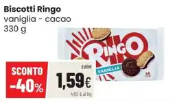 Coop Master Alleanza 3.0 Biscotti Ringo vaniglia - cacao offerta