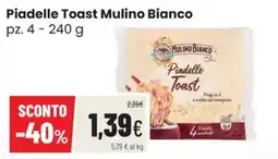 Coop Master Alleanza 3.0 Piadelle Toast Mulino Bianco offerta