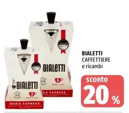 Famila Superstore Bialetti caffettiere offerta