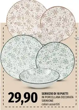 Famila Superstore Servizio di 18 piatti Sirmione offerta