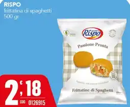 Gruppo di Palo Rispo frittatina di spaghetti offerta