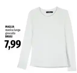 Famila Superstore Maglia manica lunga girocollo Brugi offerta