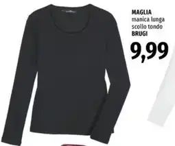 Famila Superstore Maglia manica lunga scollo tondo Brugi offerta