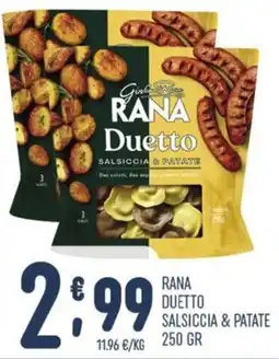 Gruppo Pascar Rana Duetto Salsiccia & Patate offerta