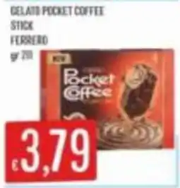 Mercadò Gelato pocket coffee stick ferrero offerta