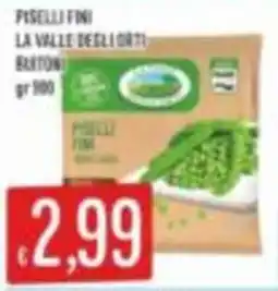 Mercadò Piselli fini La Valle Degli Orti offerta