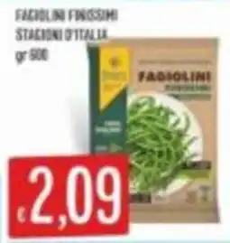 Mercadò Fagiolini finissimi Stagioni d'Italia offerta