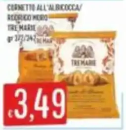 Mercadò Cornetto all'albicocca/Rederico moro Tre Marie offerta