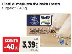 Coop Master Alleanza 3.0 Filetti di merluzzo d'Alaska Frosta offerta