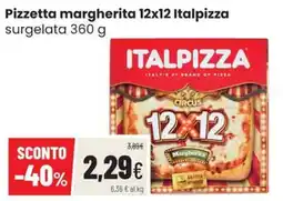 Coop Master Alleanza 3.0 Pizzetta margherita Italpizza offerta