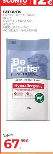 Arcaplanet Be Fortis Crockette Cane Hypoallergenic Adult Medium & Maxi offerta