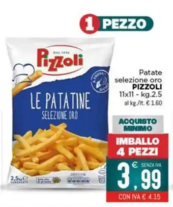 Patate selezione oro Pizzoli