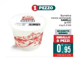 Altasfera Burattina nonno archimede Sabelli offerta