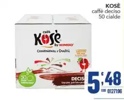 Gruppo di Palo Caffè KOSÈ by KIMBO offerta