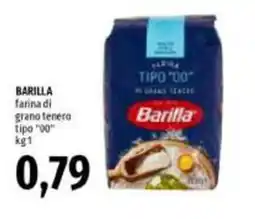 Emi Market Barilla farina di grano tenero tipo "00" offerta