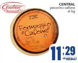 Gruppo di Palo Central Formaggi pecorino cafone offerta