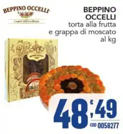 Gruppo di Palo Beppino Occhelli torta alla frutta e grappa di moscato offerta