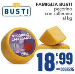 Gruppo di Palo Famiglia Busti pecorino con zafferano offerta