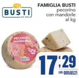 Gruppo di Palo Pecorino mandorle Busti offerta