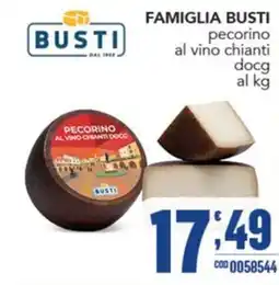 Gruppo di Palo Famiglia Busti pecorino al vino chianti docg offerta