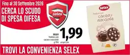 Famila Superstore Selex frollini con cacao e nocciole offerta
