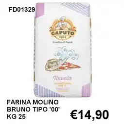 Italy Cash and Carry Farina Molino Bruno tipo '00' offerta