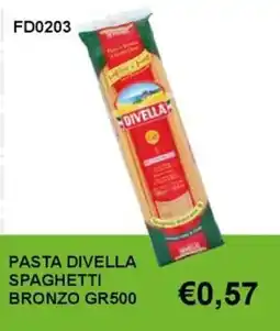 Italy Cash and Carry Pasta Divella Spaghetti Bronzo offerta