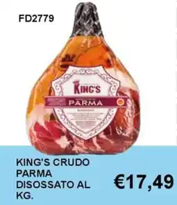 Italy Cash and Carry King's crudo parma offerta