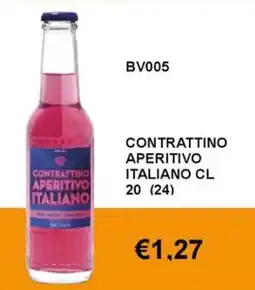 Italy Cash and Carry Contrattino Aperitivo Italiano offerta