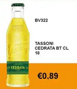 Italy Cash and Carry Tassoni Cedrata offerta
