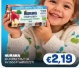 Irys Humana bio omo frutta offerta
