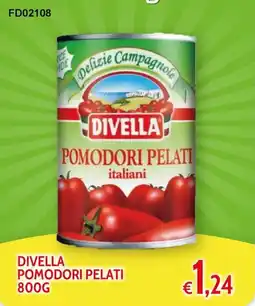 Italy Cash and Carry Divella pomodori pelati offerta