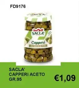 Italy Cash and Carry Sacla' capperi aceto offerta