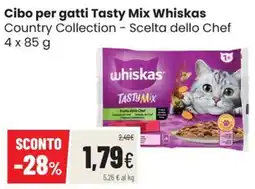 Coop Master Alleanza 3.0 Cibo per gatti Tasty Mix Whiskas Country Collection - Scelta dello Chef offerta