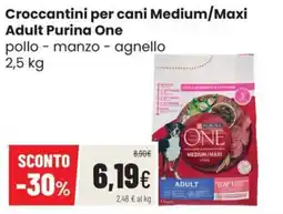 Coop Master Alleanza 3.0 Croccantini per cani Medium/Maxi Adult Purina One offerta