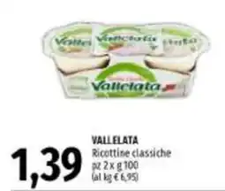 Emi Market Vallelata Ricottine classiche offerta