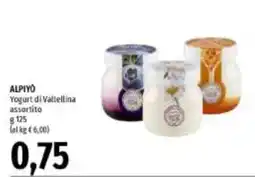Emi Market Alpiyò Yogurt di Valtellina assortito offerta