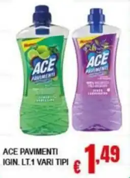 Risparmio Supermercati Ace pavimenti offerta