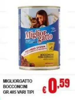 Risparmio Supermercati Migliorgatto bocconcini offerta