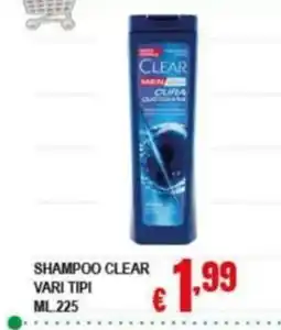 Risparmio Supermercati Shampoo Clear offerta