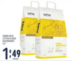 Gruppo Pascar Signor Gatto Lettiera Classic Agglomerante offerta