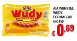 Risparmio Supermercati Wudy Formaggio offerta