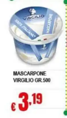 Risparmio Supermercati Mascarpone Virgilio offerta
