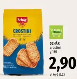 Famila Superstore Schär crostini offerta