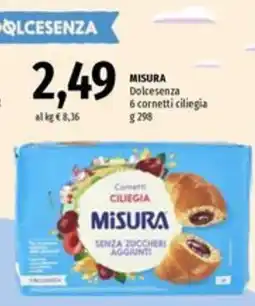 Famila Superstore Cornetti ciliegia Misura offerta