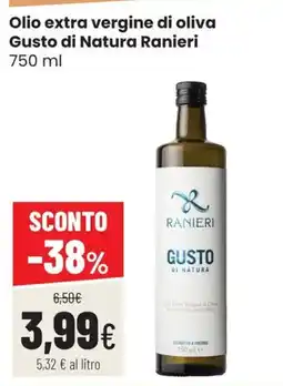 Coop Master Alleanza 3.0 Olio extra vergine di oliva Gusto di Natura Ranieri offerta
